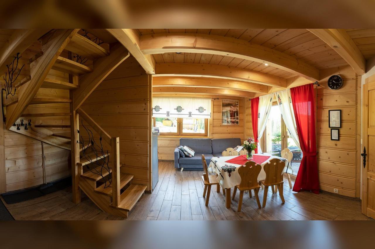 Witowianskie Domki Z Kominkiem, Jacuzzi I Sauna Dzianisz Eksteriør billede