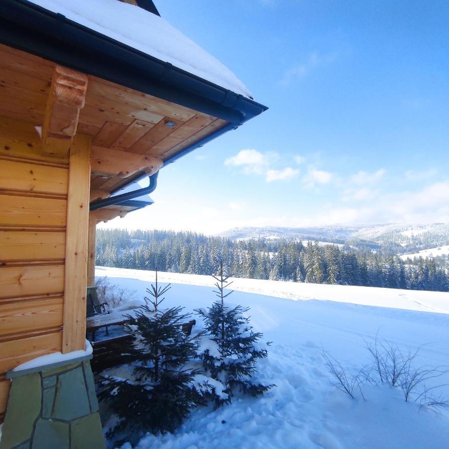 Witowianskie Domki Z Kominkiem, Jacuzzi I Sauna Dzianisz Eksteriør billede