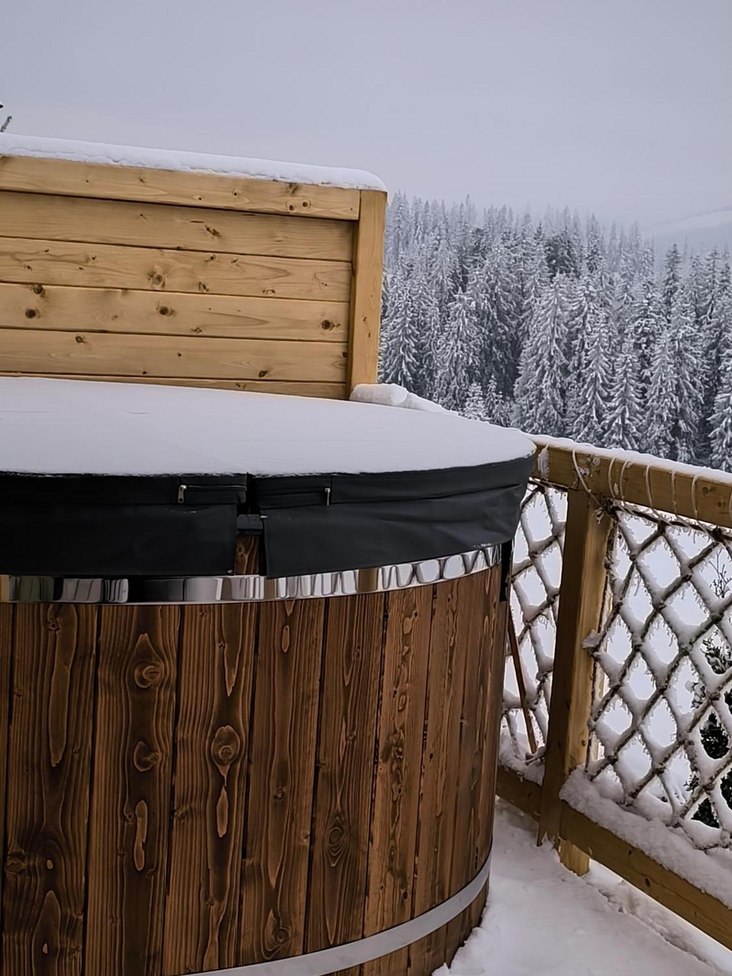 Witowianskie Domki Z Kominkiem, Jacuzzi I Sauna Dzianisz Eksteriør billede