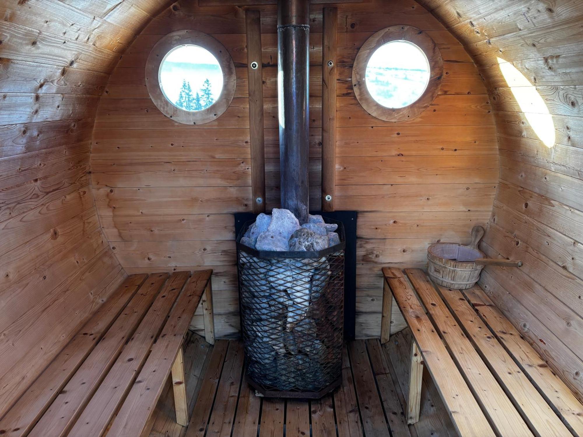 Witowianskie Domki Z Kominkiem, Jacuzzi I Sauna Dzianisz Eksteriør billede