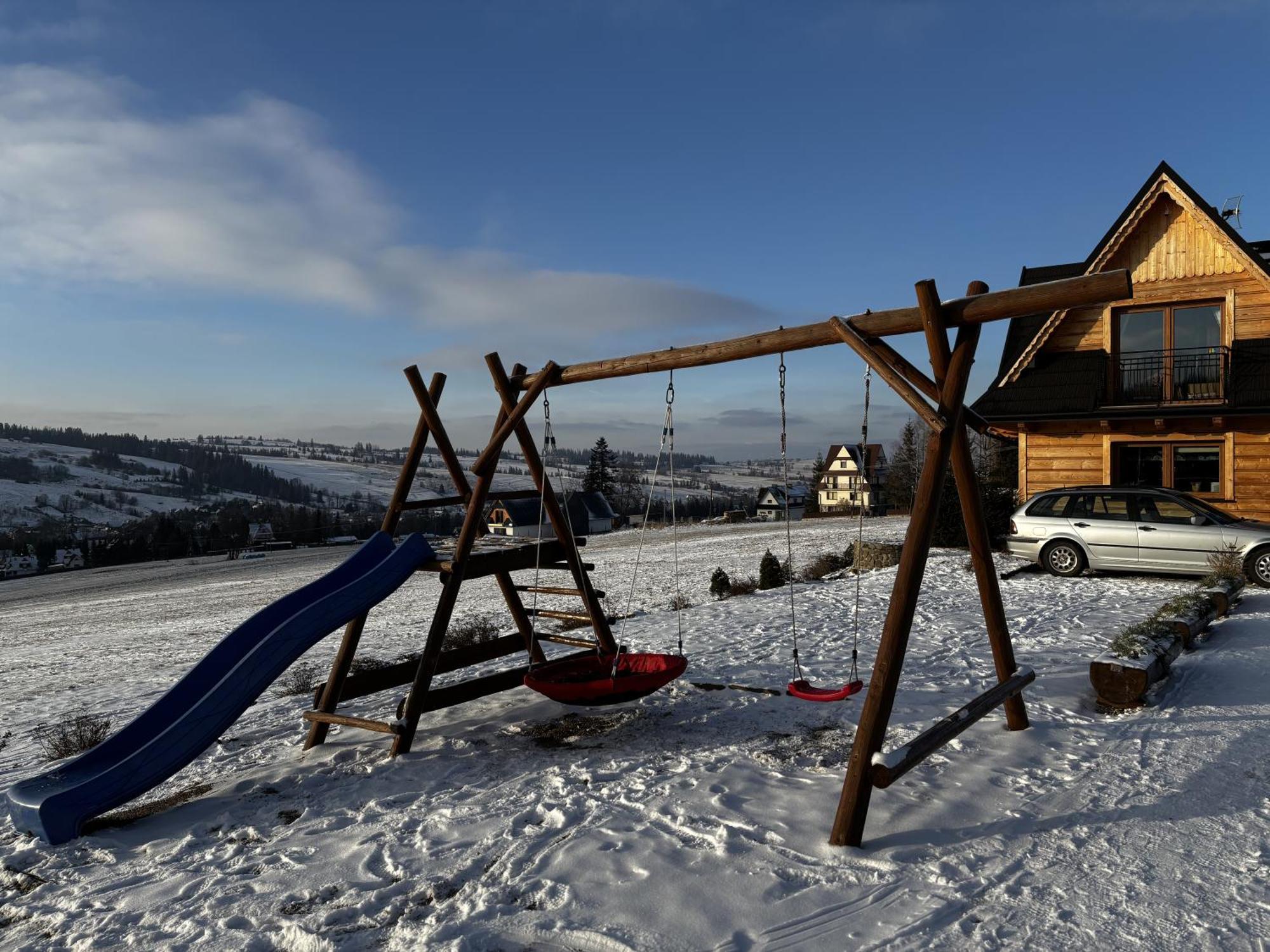 Witowianskie Domki Z Kominkiem, Jacuzzi I Sauna Dzianisz Eksteriør billede